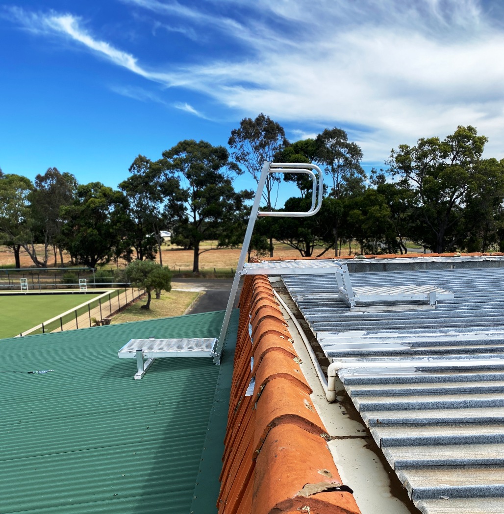 Parapet ladder